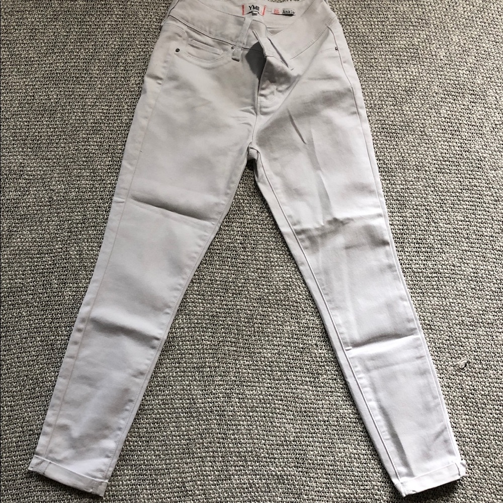 YMI mid rise ankle rolled jeans